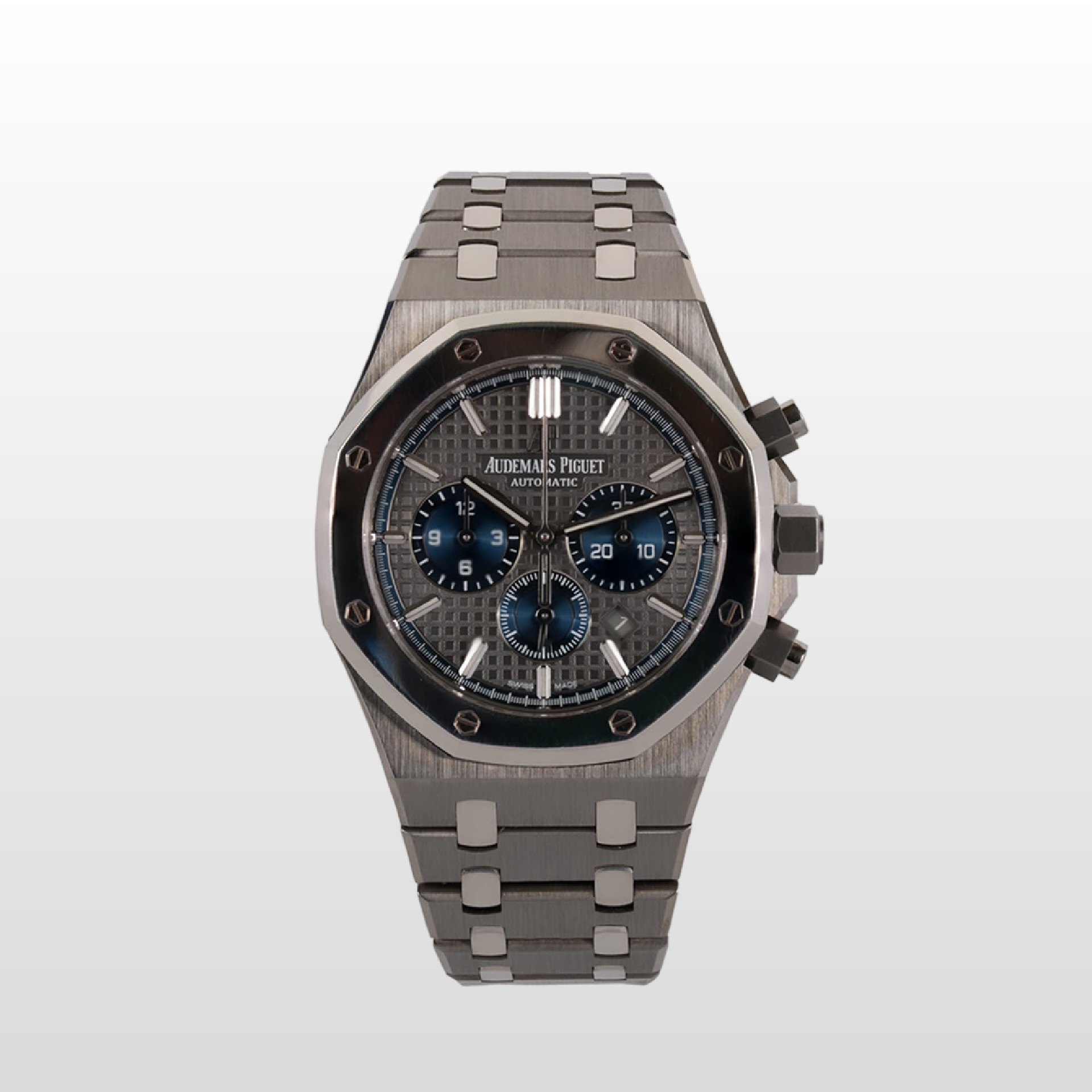 AP Royal Oak Titanium Chrono Blue Dial