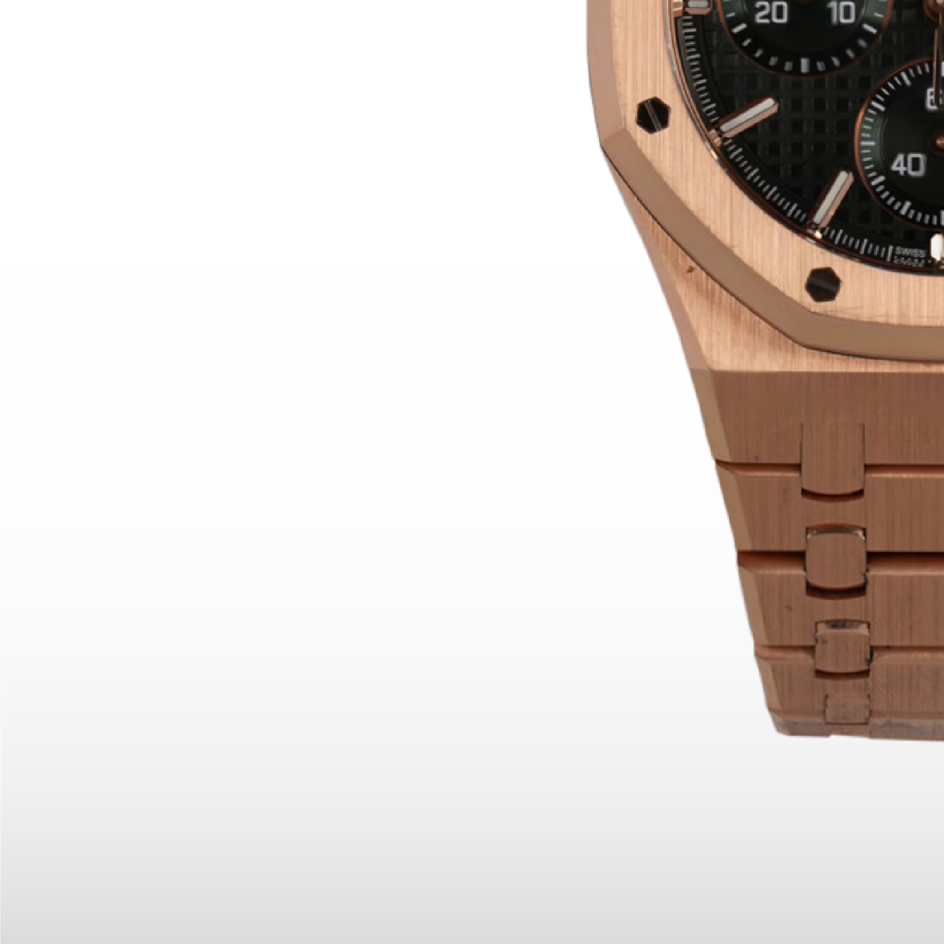 AP Royal Oak Chrono Rosegold Green Dial