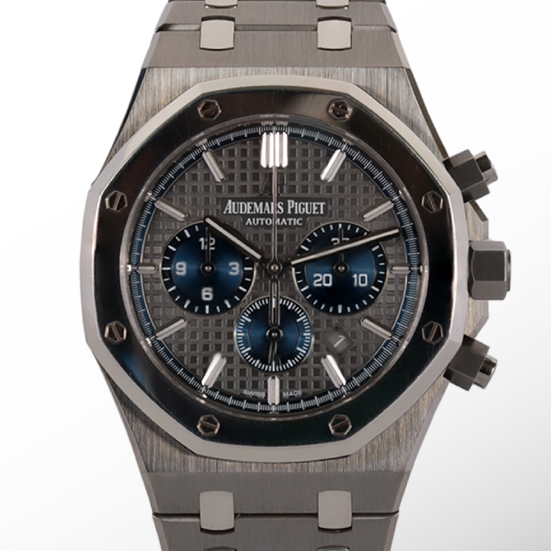 AP Royal Oak Titanium Chrono Blue Dial