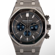 AP Royal Oak Titanium Chrono Blue Dial