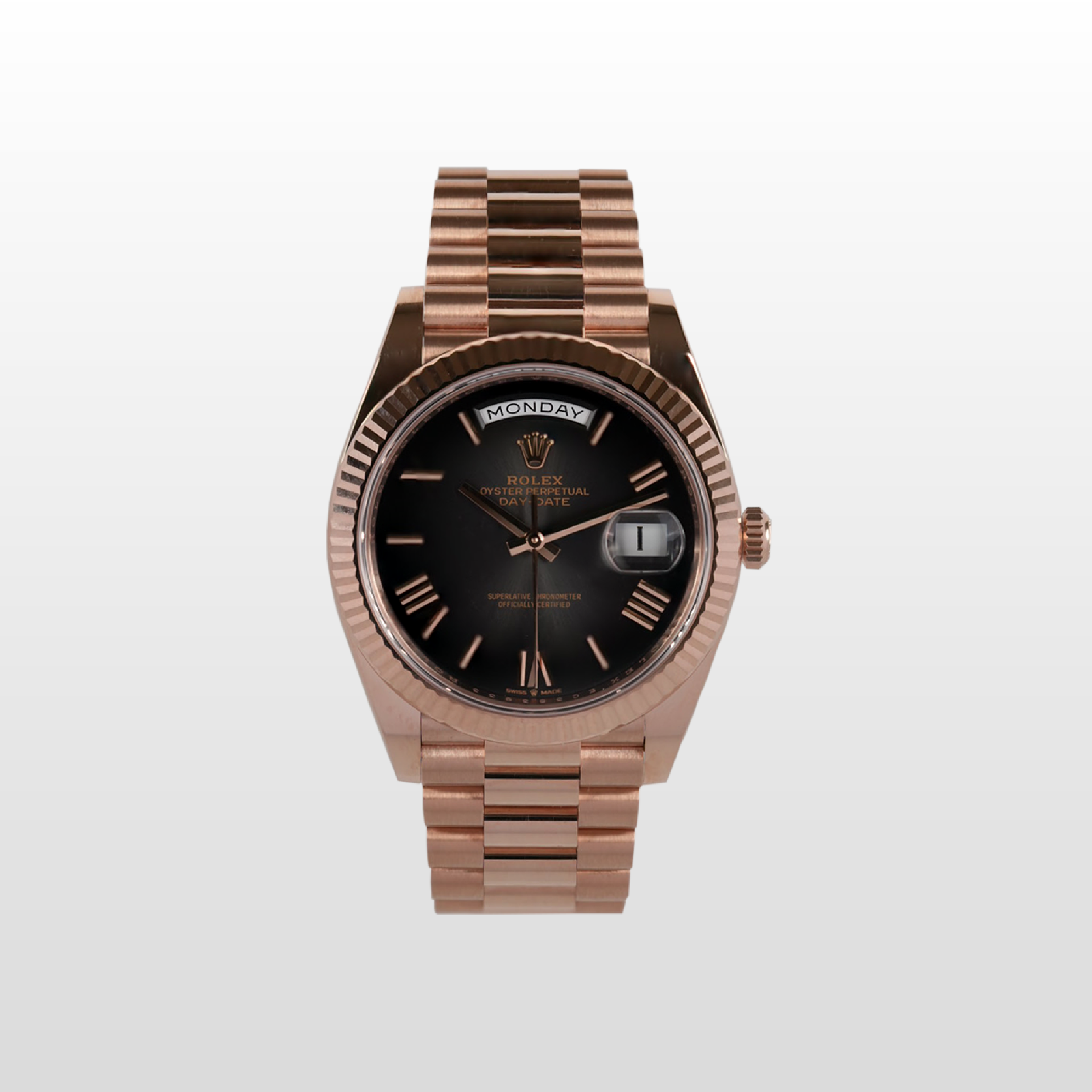 Rolex Day Date Rose Ombré Dail