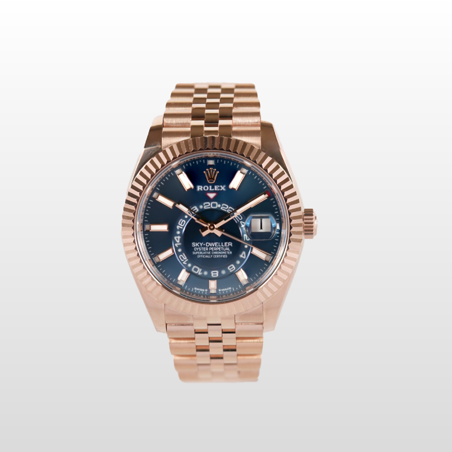 Rolex Skydweller Rose Blue