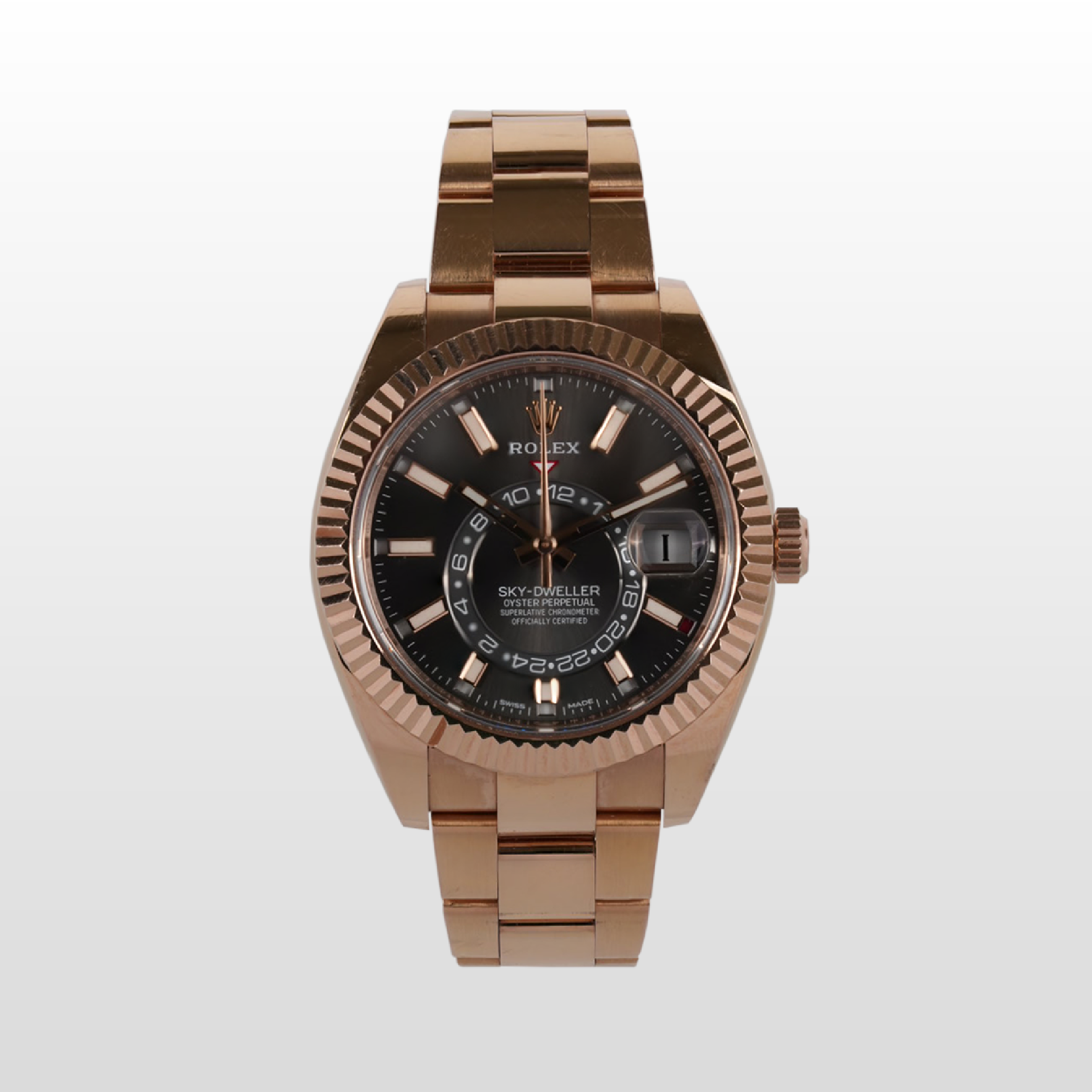 Rolex Skydweller Rose Rhodium
