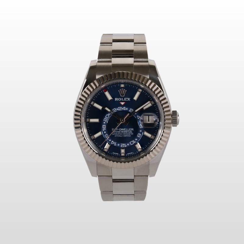 Rolex Skydweller Staal Blue