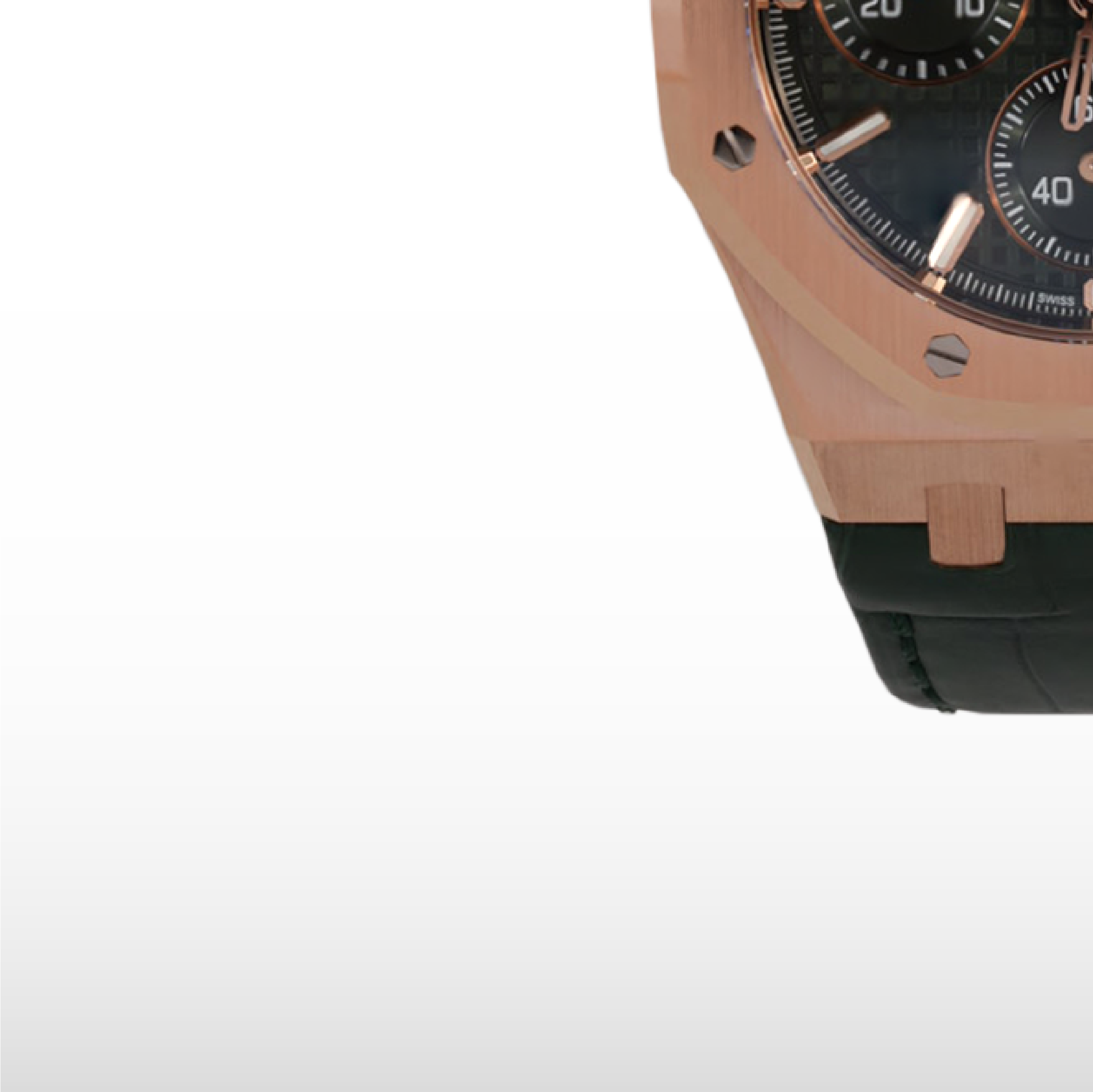 AP Royal Oak Rosegold Green Dial