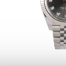 Rolex Datejust Rodium Diamond Index