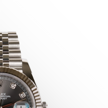 Rolex Datejust Rodium Diamond Index