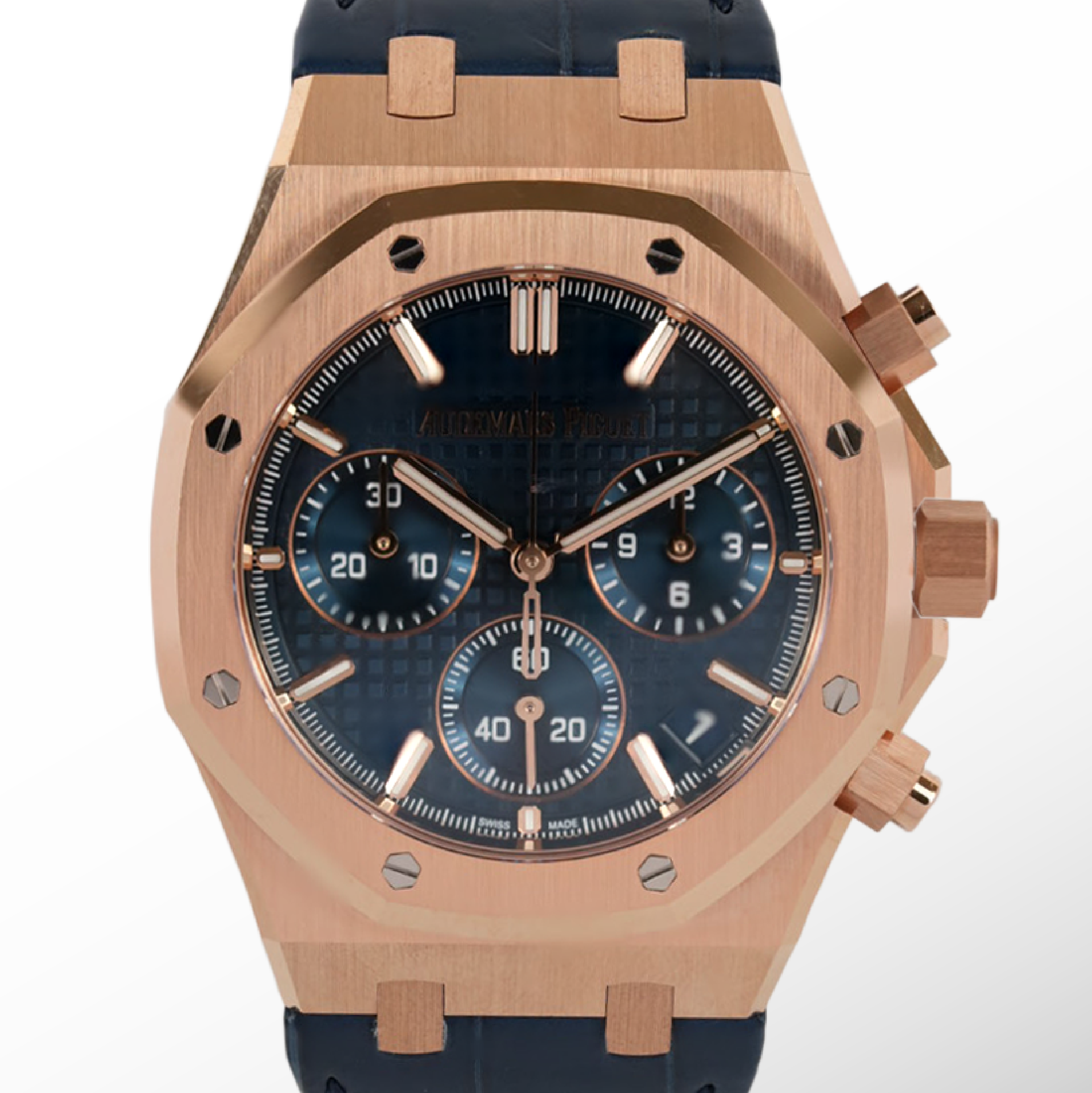 AP Royal Oak Rosegold Blue Dial