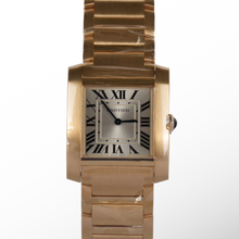 Cartier Tank Française Full Gold