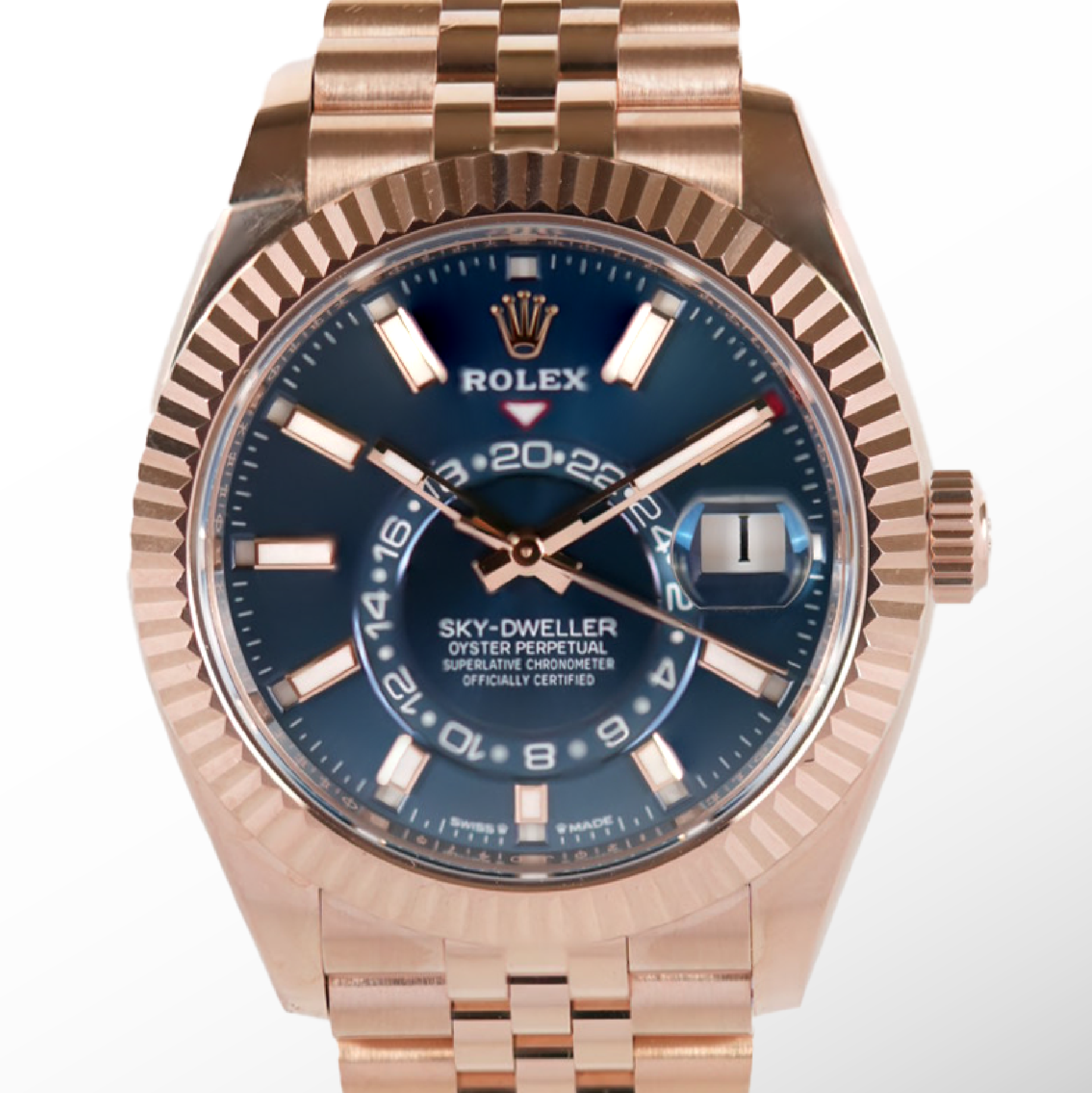 Rolex Skydweller Rose Blue