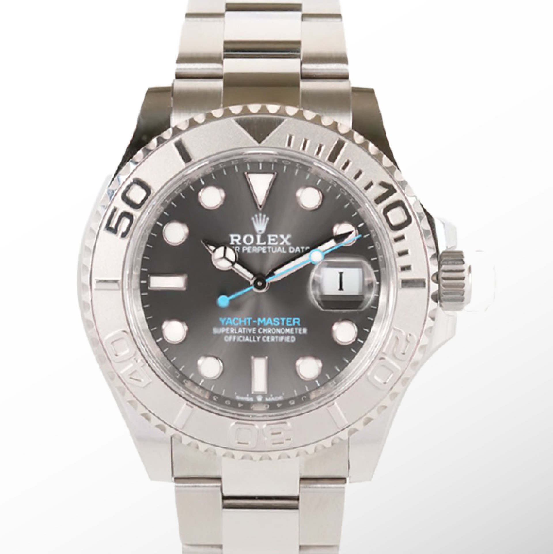 Rolex Yachtmaster Rhodium