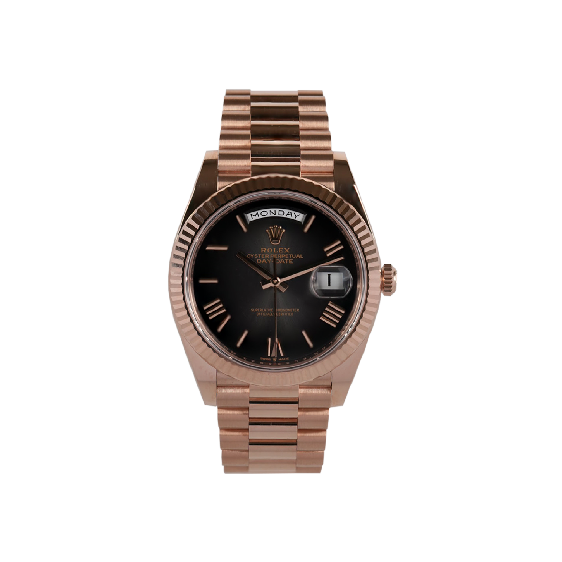 Rolex Day Date Rose Ombré Dail