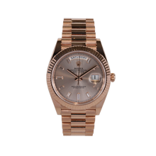 Rolex Daydate Rosegold Baguette