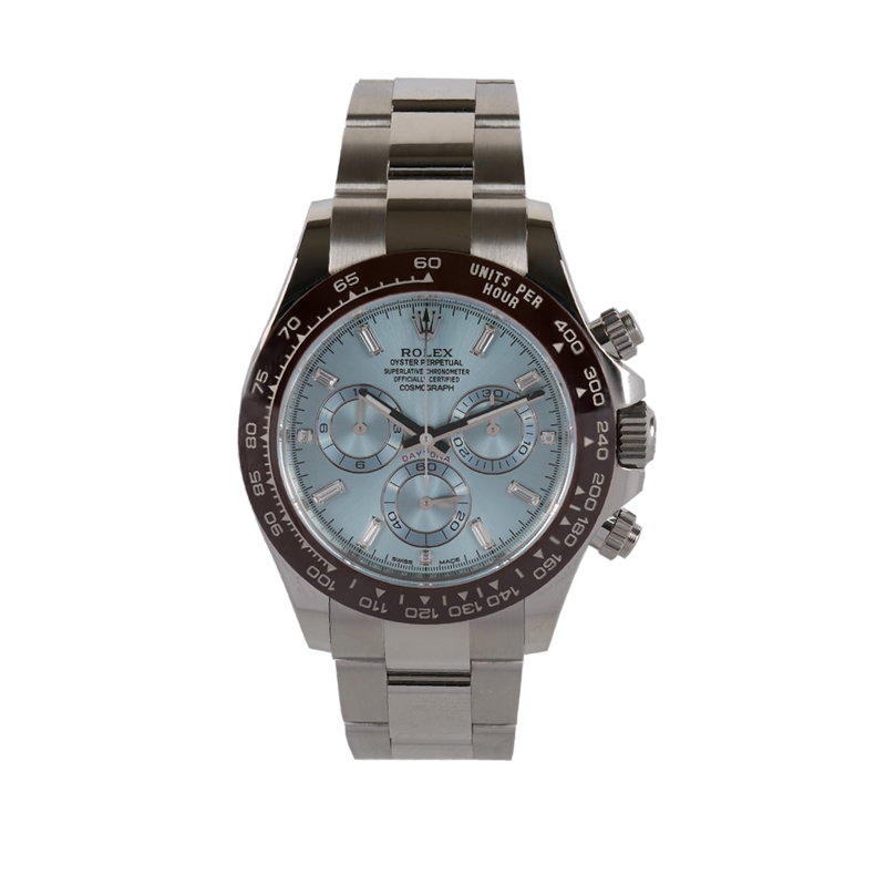 Rolex Daytona Platina Baguette