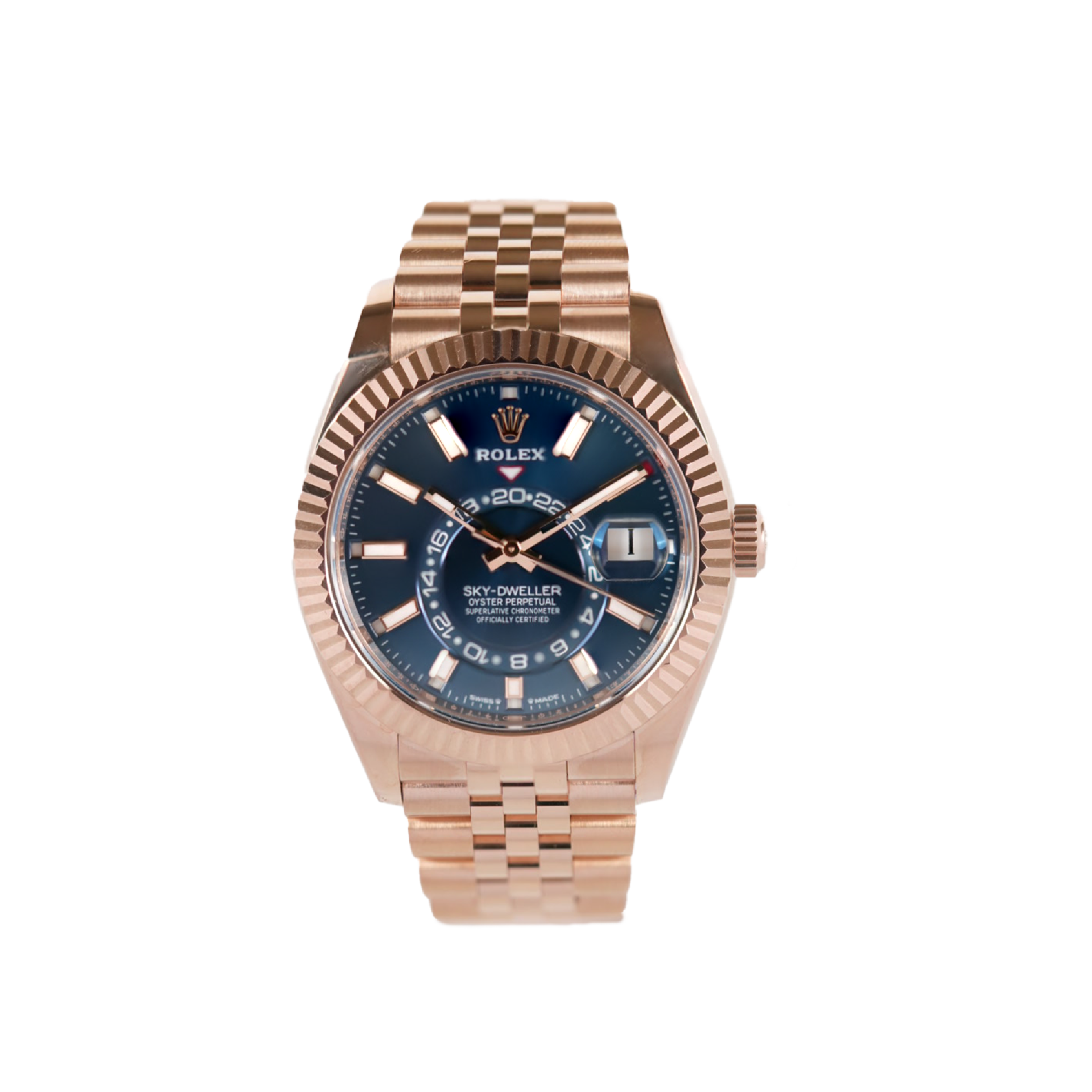 Rolex Skydweller Rose Blue