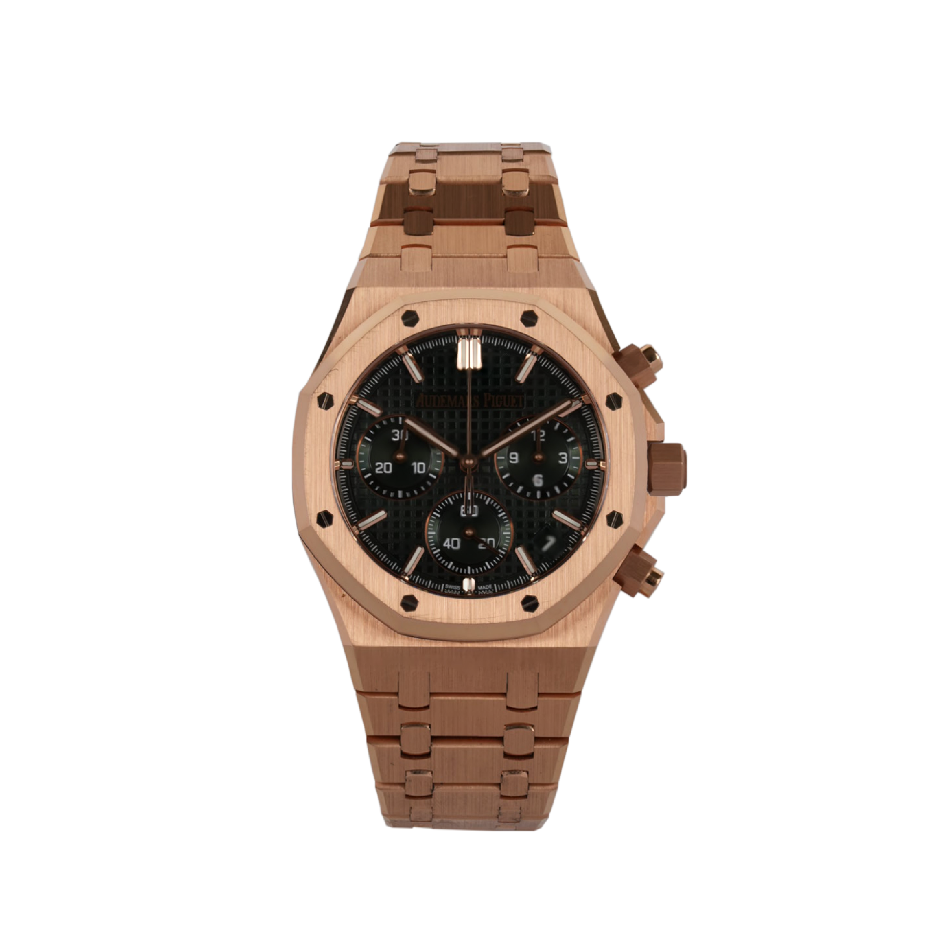 AP Royal Oak Chrono Rosegold Green Dial