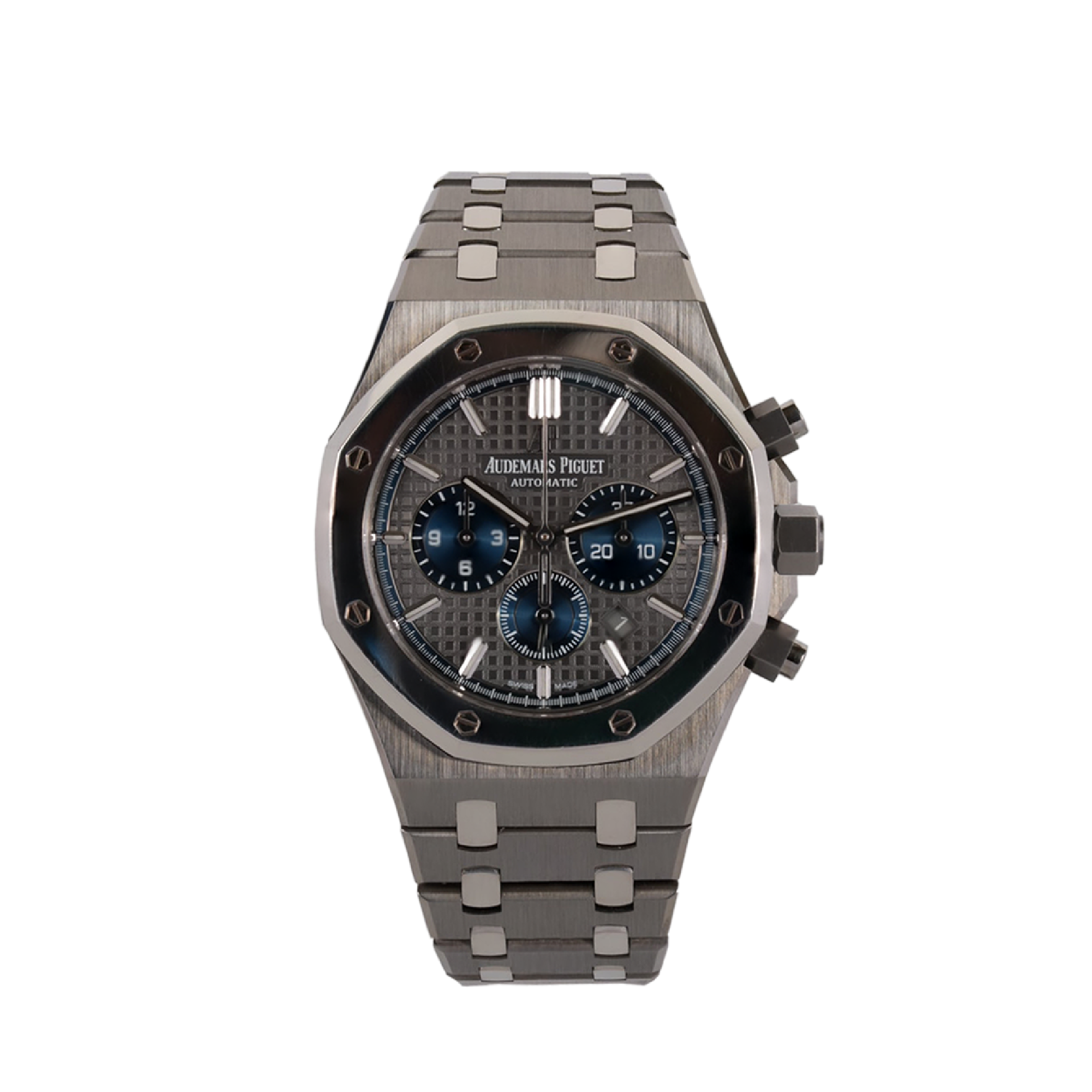 AP Royal Oak Titanium Chrono Blue Dial