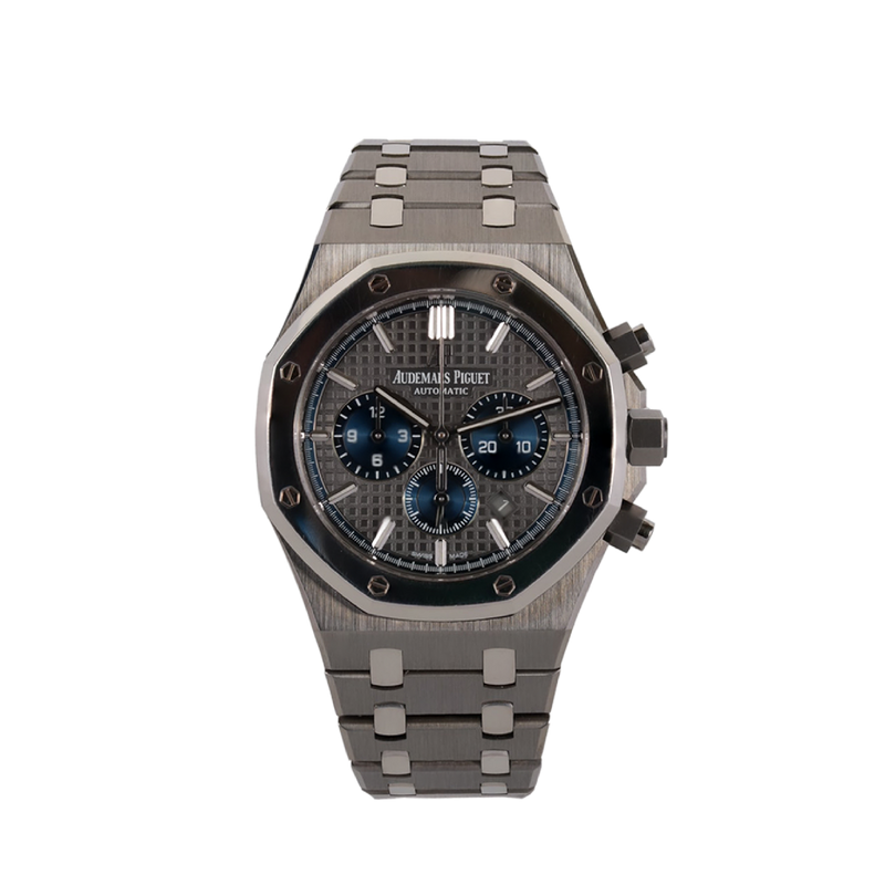 AP Royal Oak Titanium Chrono Blue Dial