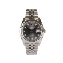 Rolex Datejust Rodium Diamond Index