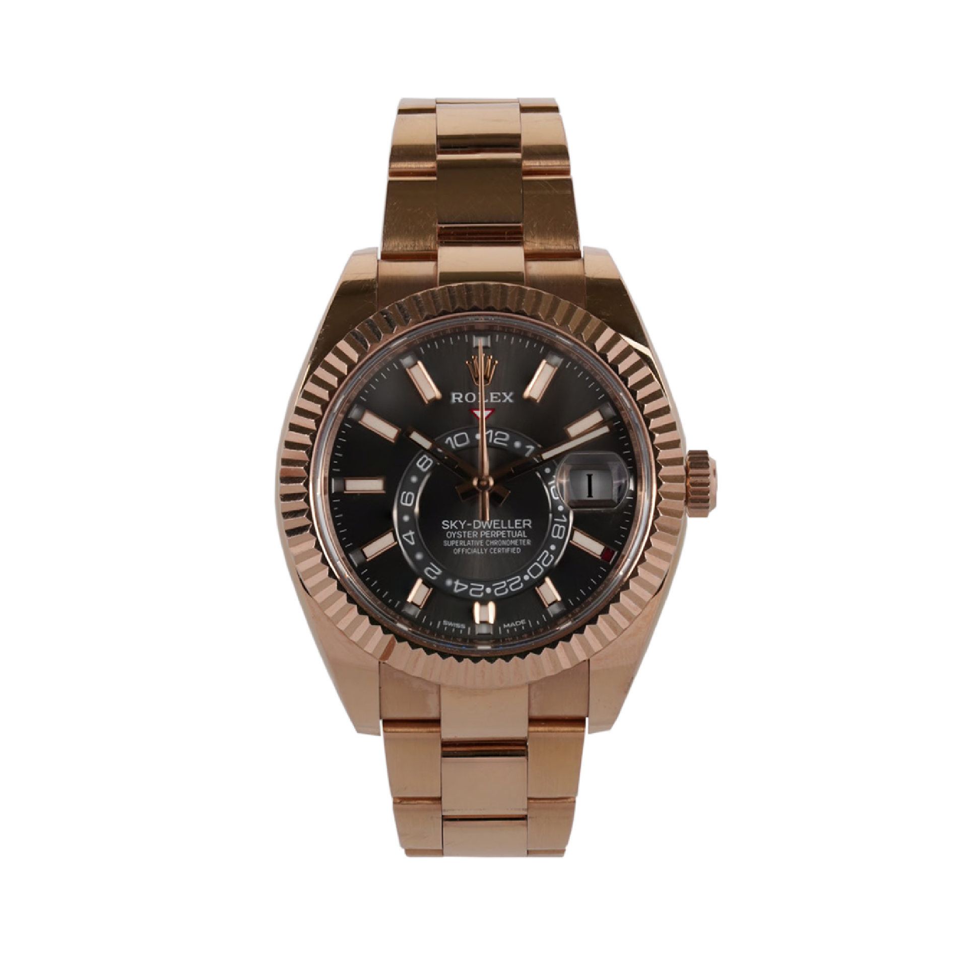 Rolex Skydweller Rose Rhodium
