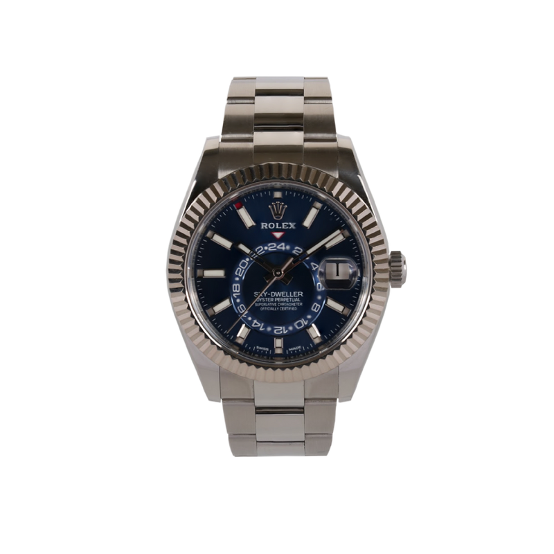 Rolex Skydweller Staal Blue